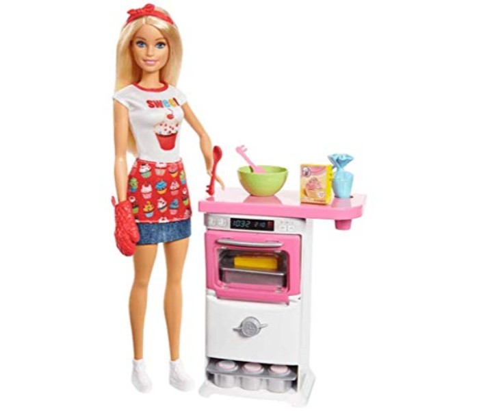 Barbie FHP57 Bakery Chef Doll and Playset Assorted - Zoom Image 1