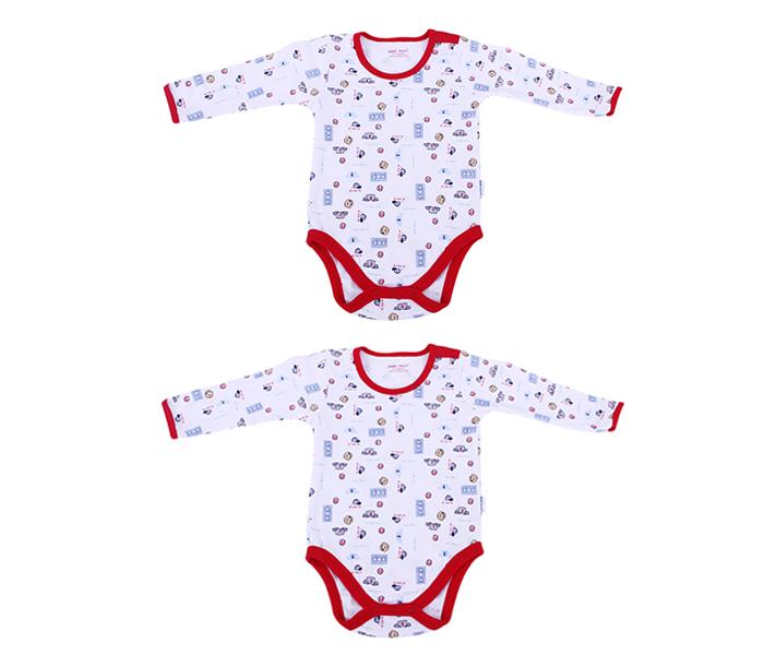 Baby Plus BP2505B Long Sleeve Body Suit - 5 Pieces - Zoom Image 3