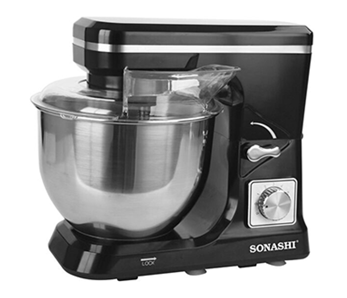 Sonashi SMX-140 1000W Stand Mixer - Black - Zoom Image 2