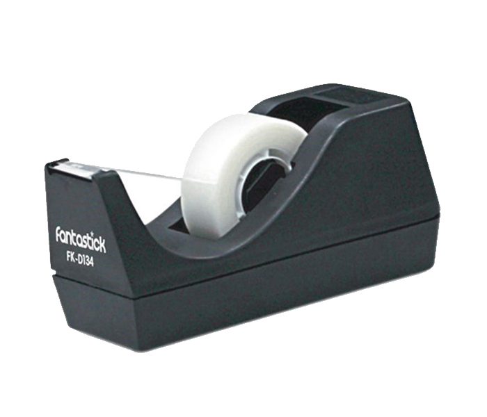 Fantastick FK-D134-BK Plastic Tape Dispenser - Black - Zoom Image 1