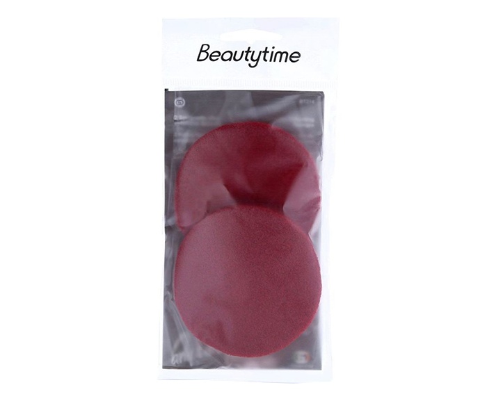 Beautytime N11029059A 2 Pieces Sensitive Exfoliating Sponges - Red - Zoom Image