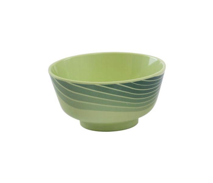 Royalford RF8165 4.5-inch Melamine Radiant Thai Rice Bowl - Green - Zoom Image