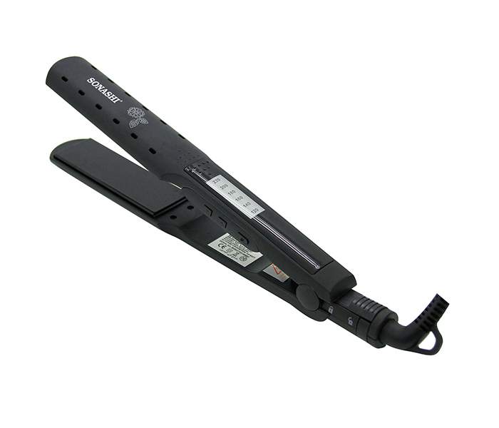 Sonashi SHS-2037 Ceramic Hair Straightener, Black - Zoom Image 4