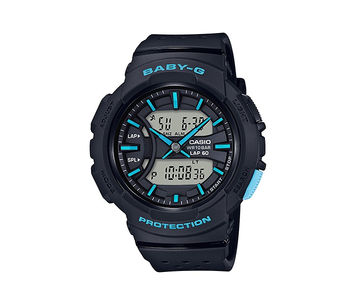 Casio G Shock BGA-240-1A3DR Womens Analog and Digital Watch Black - Zoom Image