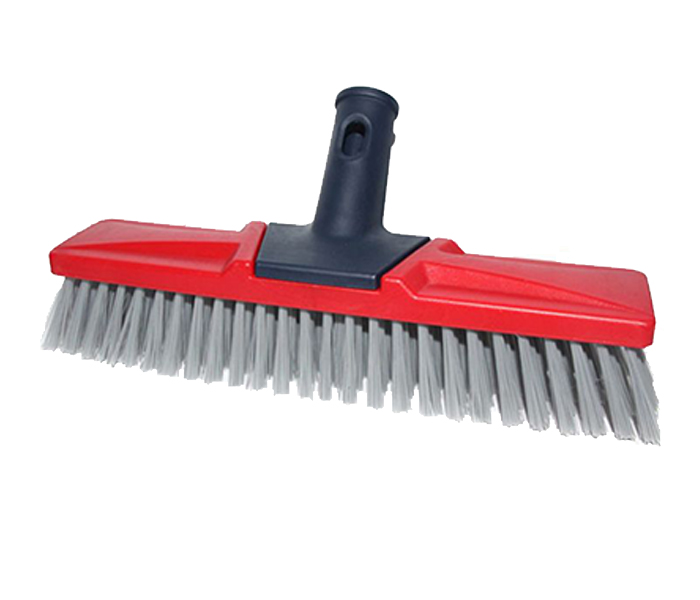 RoyalFord RF8650 One Click Hard Broom - Red & Grey, 30cm - Zoom Image