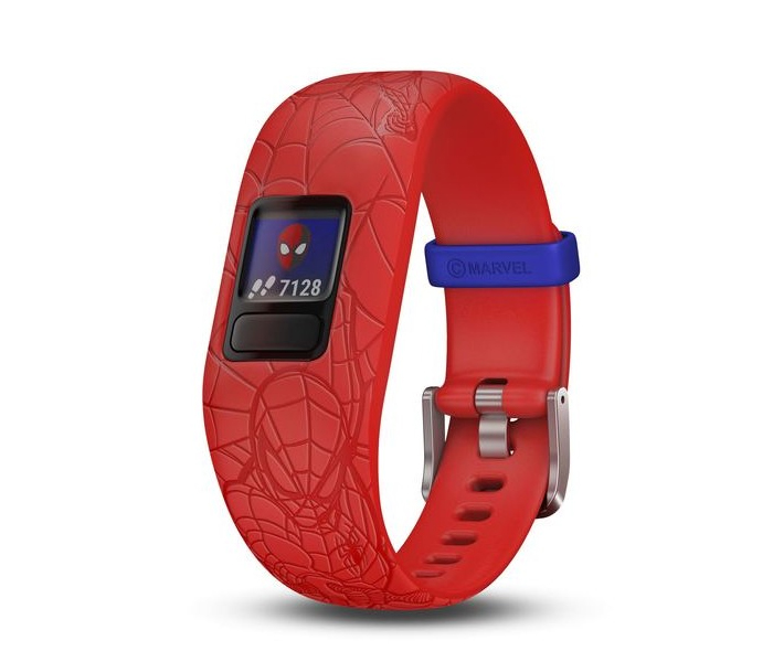 Garmin Activity Tracker Vivofitjr2 Smart Band For Kids - Spiderman Red - Zoom Image 3