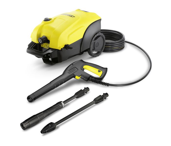 Karcher 1.637-311.0 K4 Compact High Pressure Washer, Yellow - Zoom Image