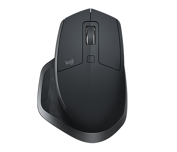 Logitech 910-005139 MX Master 2S Wireless Mouse - Graphite - Zoom Image 1