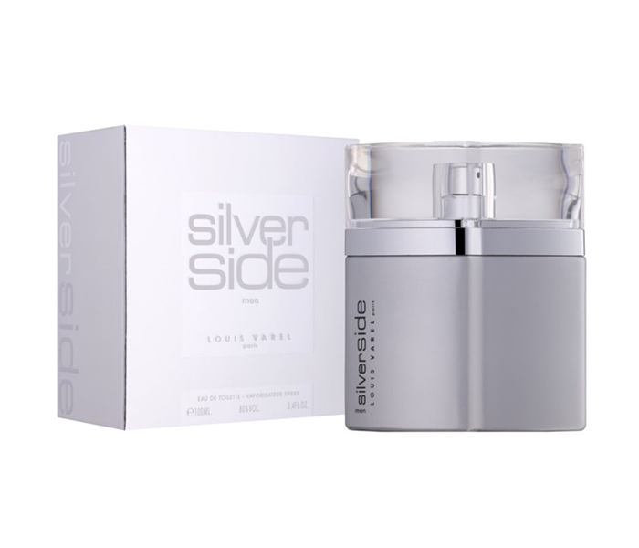 Louis Varel 100ml Silver Side Eau De Toilette Spray For Men - Zoom Image 2