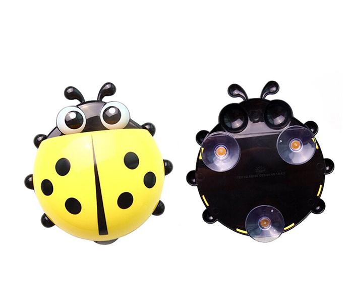 Lady Bug Bathroom Wall Suction Toothbrush Holder - Zoom Image 4