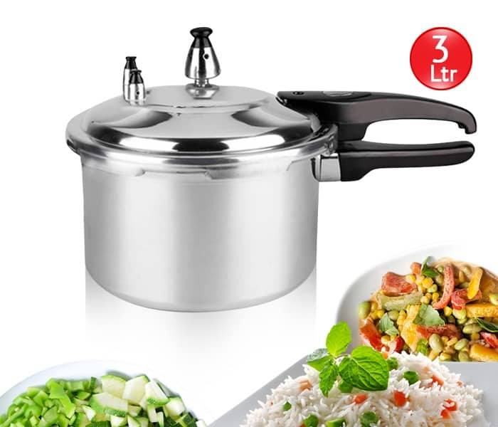 3 Liter Aluminium Pressure Cooker - 4514 - Zoom Image 4