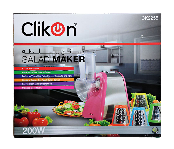 Clikon CK2255 200W Salad Maker - Pink - Zoom Image 3