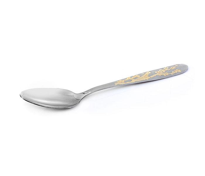 Royalford RF8253 Stainless Steel Heavy Dessert Spoon - 6 Pieces - Zoom Image