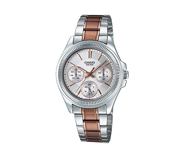 Casio LTP-2088RG-7AVDF (CN) Womens Analog Watch Silver - Zoom Image