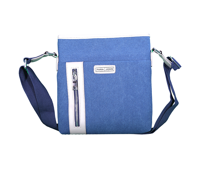 Para John PJSHB9328 Army Bay Canvas Shoulder Bags, Blue - Zoom Image