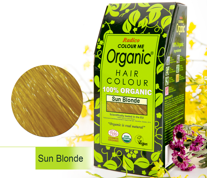 RADICO Colour Me Organic Hair Colour - Sun Blonde - Zoom Image