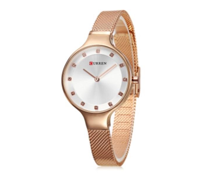 Curren 9008 Women Quartz Watch Stainless Steel - Zoom Image 1