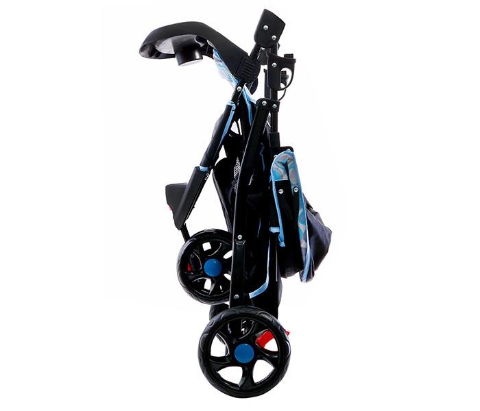 Baby Plus BP7739 Baby Stroller - Blue Print - Zoom Image 3