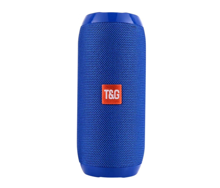 TG 117 Portable Wireless Bluetooth Stereo High Bass Speaker - Blue - Zoom Image 1