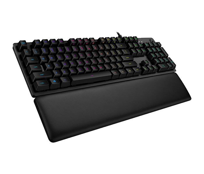 Logitech 920-008869 G513 Carbon Mechanical RGB Wired Gaming Keyboard - Romer-G Linear Switch, Black - Zoom Image 1