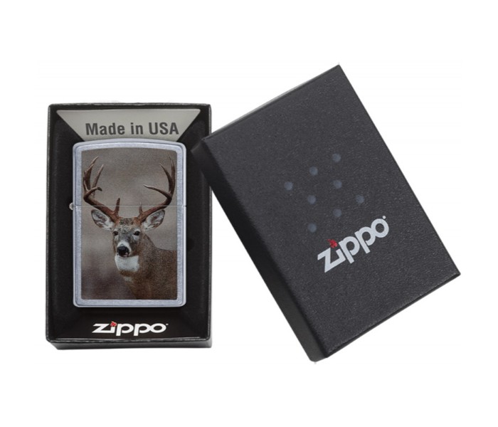 Zippo 29081 Deer Lighter Silver - Zoom Image 4