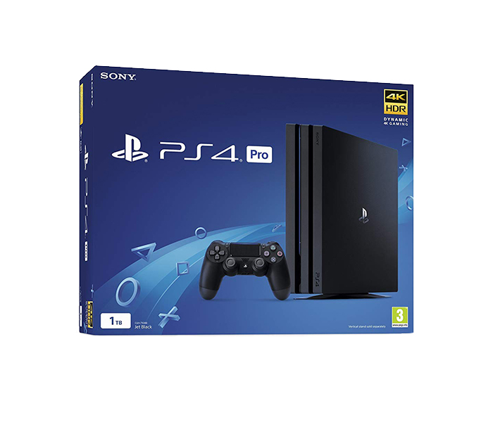 Sony PS4 1TB with Controller - Black - Zoom Image