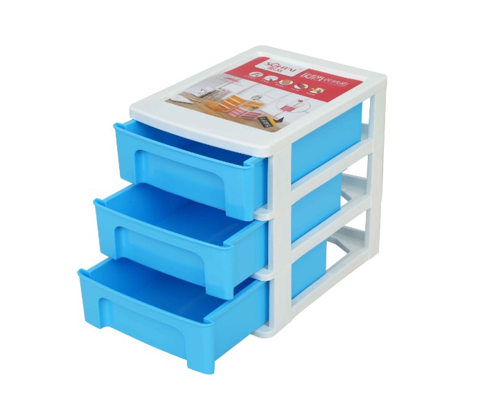 Sontai Multipurpose 4 Layer Plastic Mini Drawer 31402 - Zoom Image 1