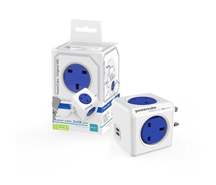 ALLOCACOC 7200BL Power Cube Original White and Blue - Zoom Image 1