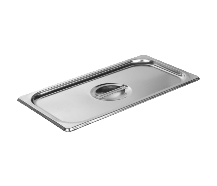 Royalford RF9431 325 x 175mm Stainless Steel Gastro Norm Pan Lid - Silver - Zoom Image 2