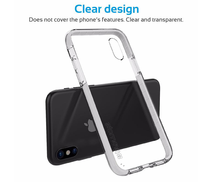 Promate SNAP-X Easy-Fit Super-Slim Protective Case with Bumper Function - Grey - Zoom Image 2