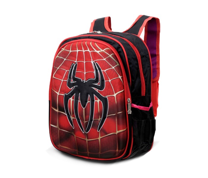 Okko WFSB34 Spiderman Imbosed Backpack Red and Black - Zoom Image 2