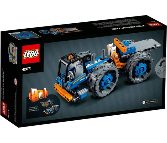 Lego Technic 42071 Dozer Compactor Multicolor - Zoom Image 3