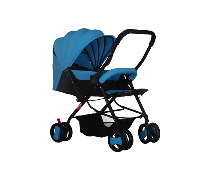 Baby Plus BP7732 Baby Stroller - Blue - Zoom Image 1