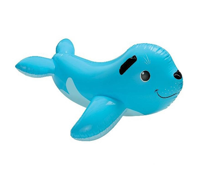 Intex ZX-56560 Inflatable Ride-On Smiling Seal - Blue - Zoom Image 3