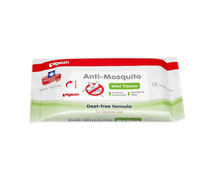 Pigeon N11583555A Anti Mosquito Wipes - White - Zoom Image 2