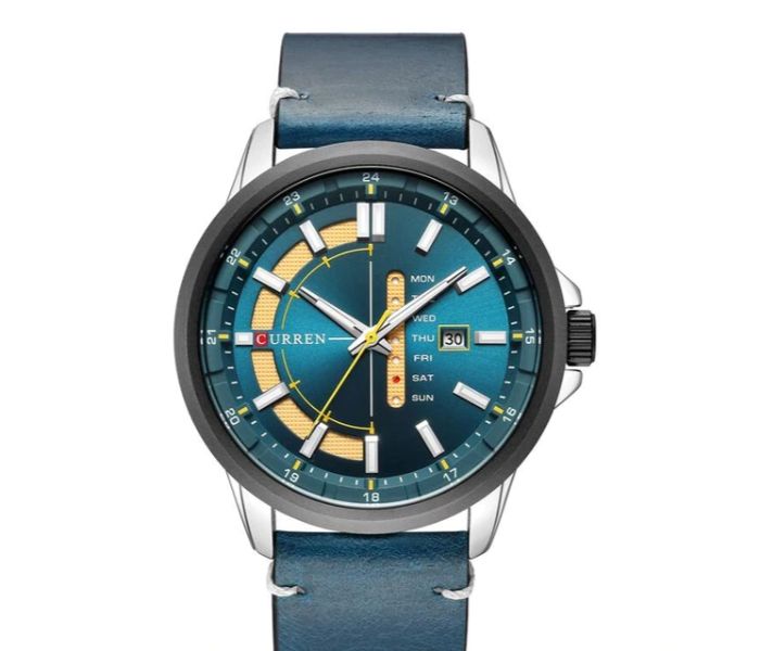 Curren 8307 Luxury Quartz Watch For Men Blue - Zoom Image 4