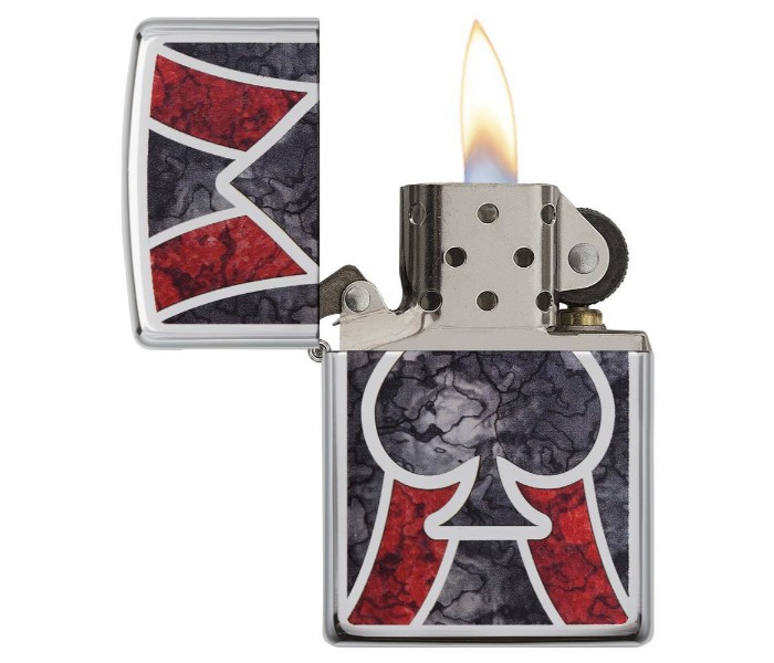 Zippo 28952 Ace Fusion Lighter Red and Grey - Zoom Image 1