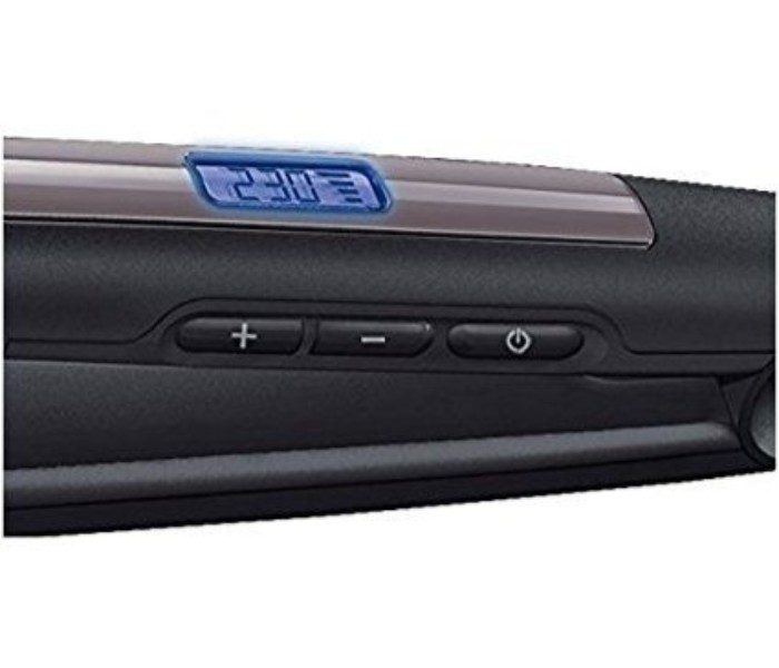 Remington RES5525 Extra Wide Digital Ceramic Hair Straightener Black and Grey - Zoom Image 2