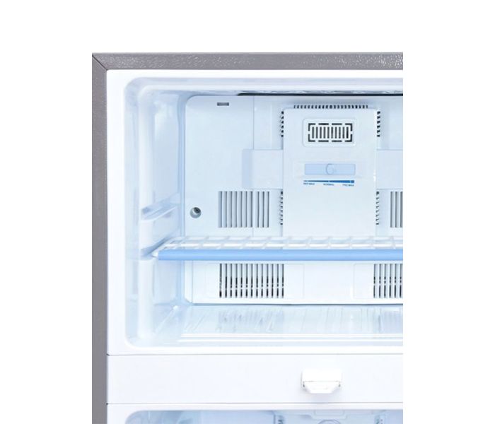 Nikai NRF240FN3S1 Double Door Frost Free Stainless Steel Refrigerator 240 Liter Silver - Zoom Image 2