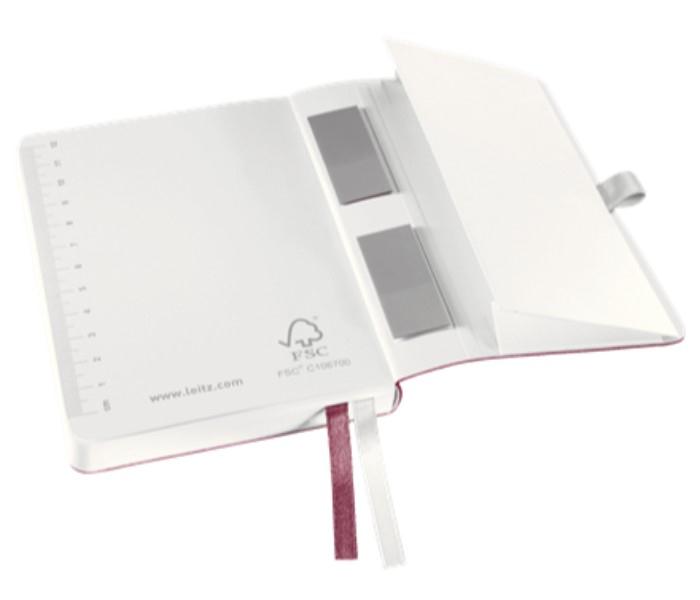 Leitz 4492-00-28 A6 Ruled Notebook  Garnet Red - Zoom Image 2