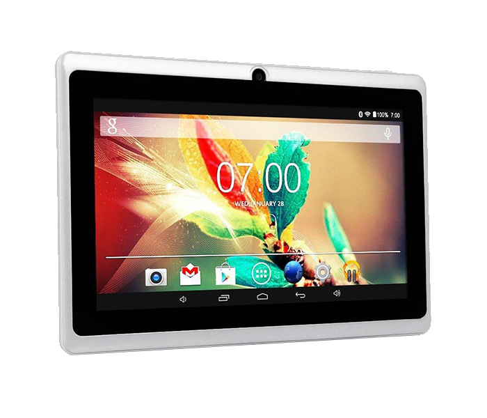 G-Tab Q66 7-inch 512MB RAM Wifi Tablet for Kids - White - Zoom Image 1