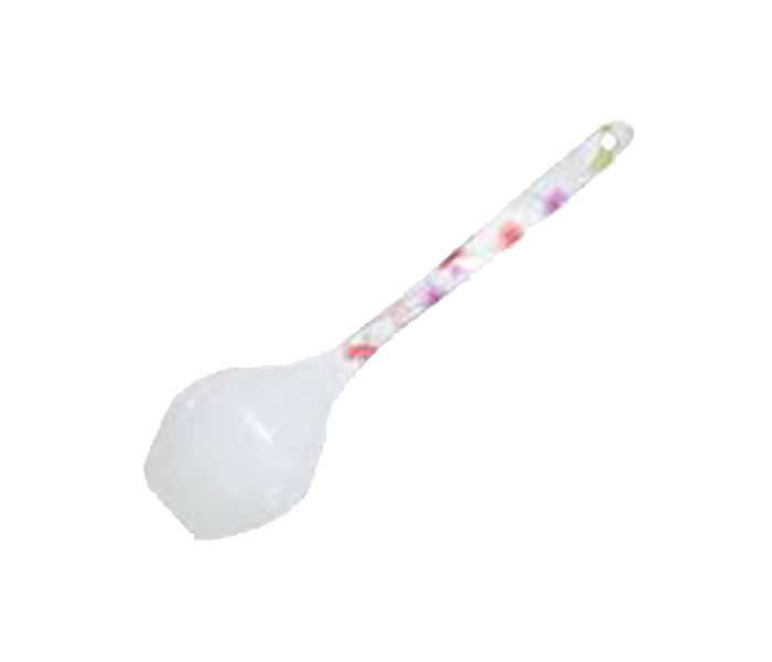 Royalford RF7080 Melamine Ware Sweet Lilac Thai Serving Spoon - White - Zoom Image