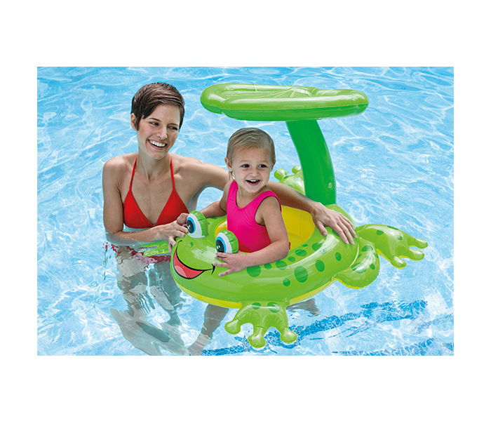 Intex ZX-56584 Froggy Friend Shaded Baby Float - Zoom Image 1