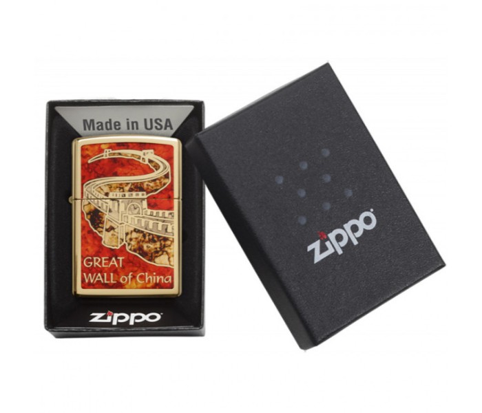 Zippo 29244 254 Great Wall of China Lighter Multicolor - Zoom Image 2