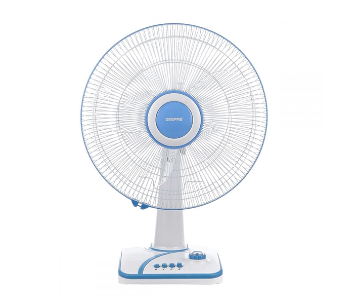 Geepas GF9490 16-inch 3 Speed Table Fan with Timer - Blue - Zoom Image 4