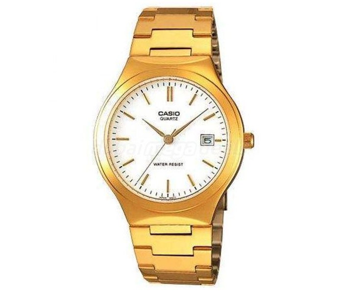 Casio MTP-1170N-7ARDF (CN) Mens Analog Watch White and Gold - Zoom Image