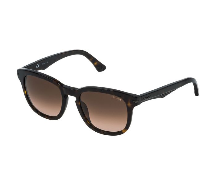 Police SPL355M 072A Acetate Havana Frame & Brown Gradient Mirrored Sunglasses for Unisex - Zoom Image 3