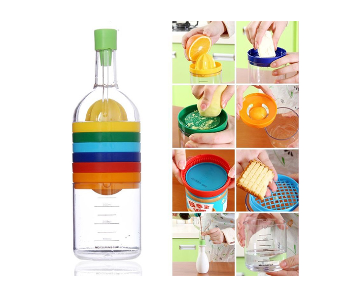 8 in 1 Multipurpose Function Kitchen Tool Like Bottle - Zoom Image