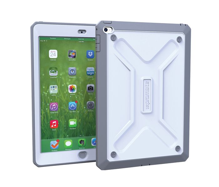 Promate Armor-Air2 Rugged & Impact Resistant Protective Case for iPad Air 2 - White - Zoom Image 3