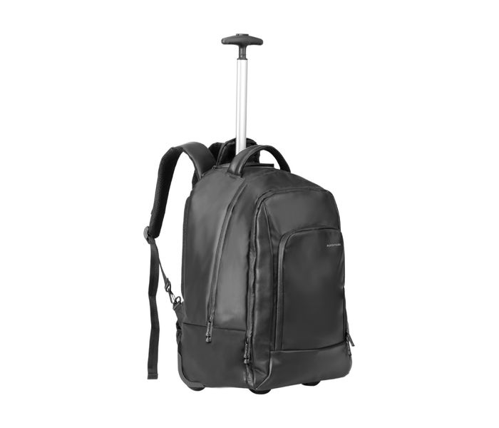 Promate Transit-TR 15.6 inch 2 in 1 Trolley Laptop Bag with Adjustable Handle, Black - Zoom Image 5